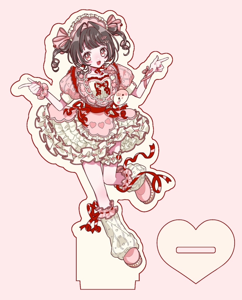 【杏仁まいご】アクリルスタンド(デフォルト衣装)【個人Vtuber】