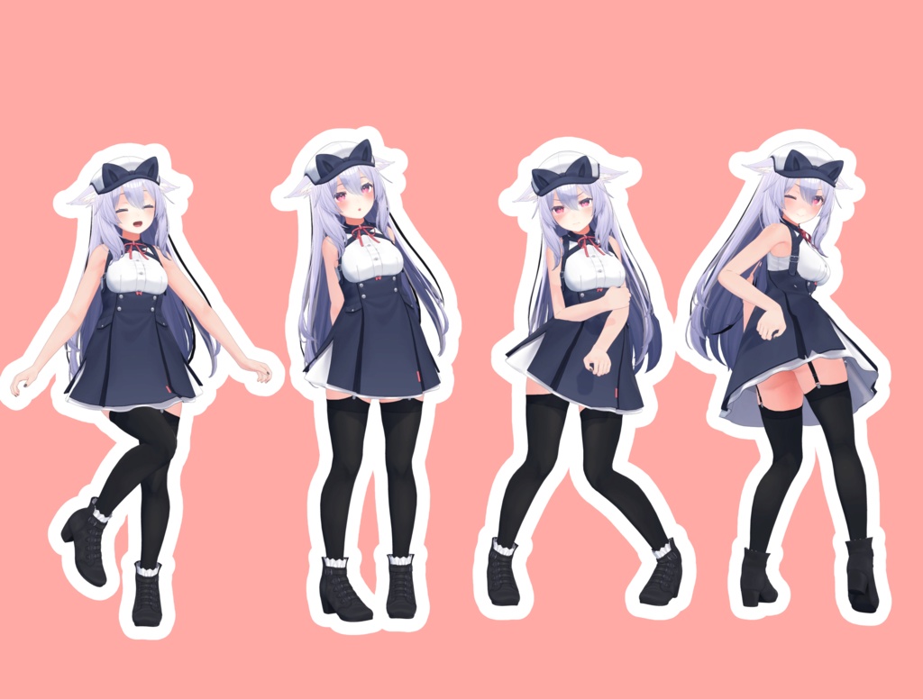 サムネに使える!ポーズアニメーション8種+3種