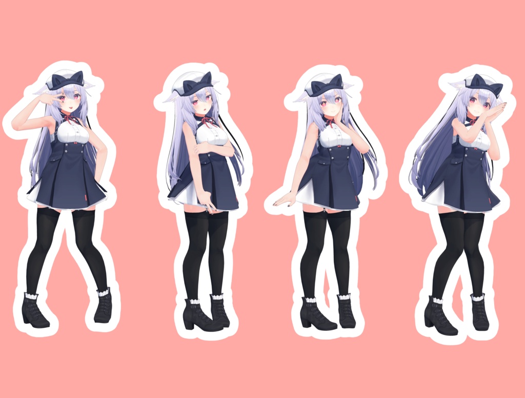 サムネに使える!ポーズアニメーション8種+3種