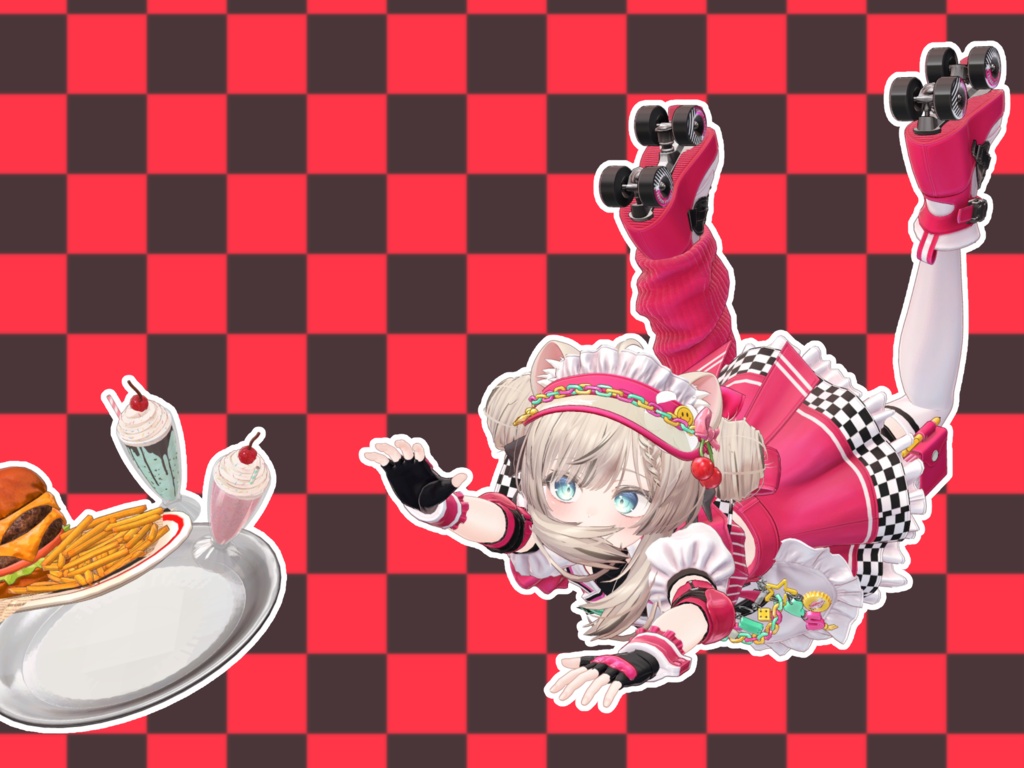 ローラースケート用ロコモーション+ポーズ18種