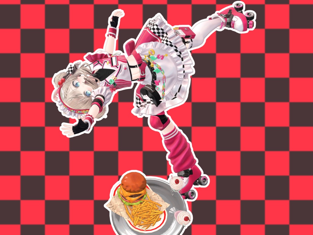 ローラースケート用ロコモーション+ポーズ18種