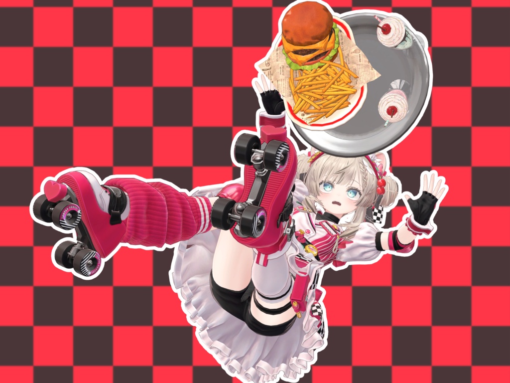 ローラースケート用ロコモーション+ポーズ18種