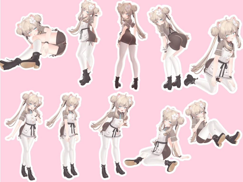 もっと尻を魅せる!ポーズアニメーション38種