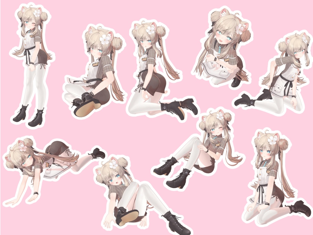 もっと尻を魅せる!ポーズアニメーション38種