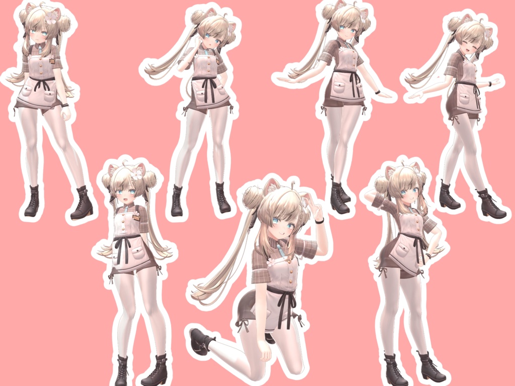 写真向け!決めポーズアニメーション35種