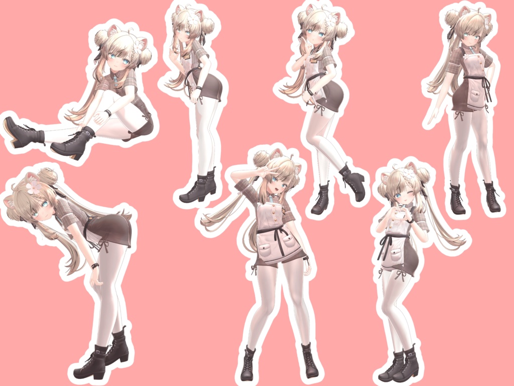 写真向け!決めポーズアニメーション35種