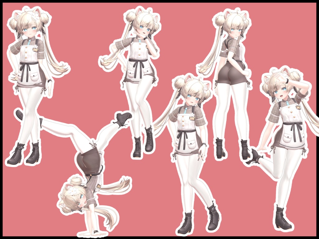 自撮り用ポーズアニメーション46種 ~お寿司~