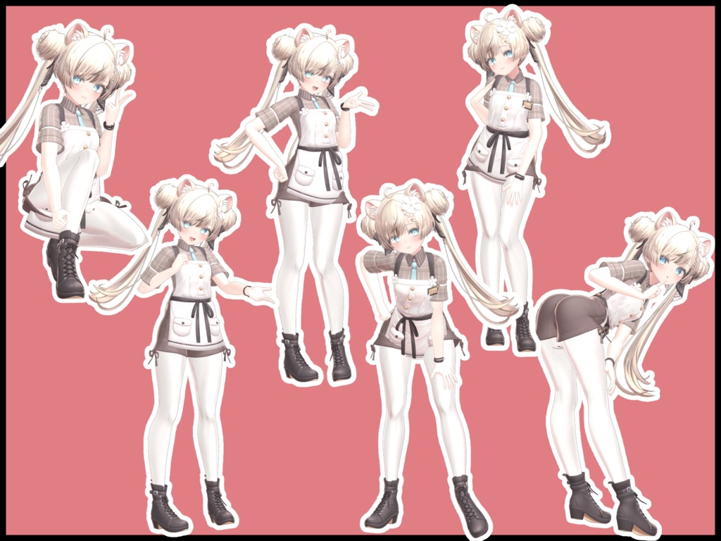 自撮り用ポーズアニメーション46種 ~お寿司~