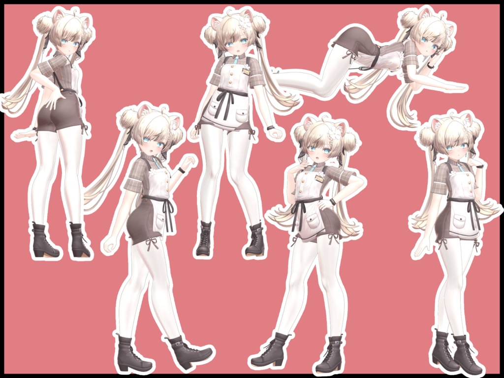 自撮り用ポーズアニメーション46種 ~お寿司~