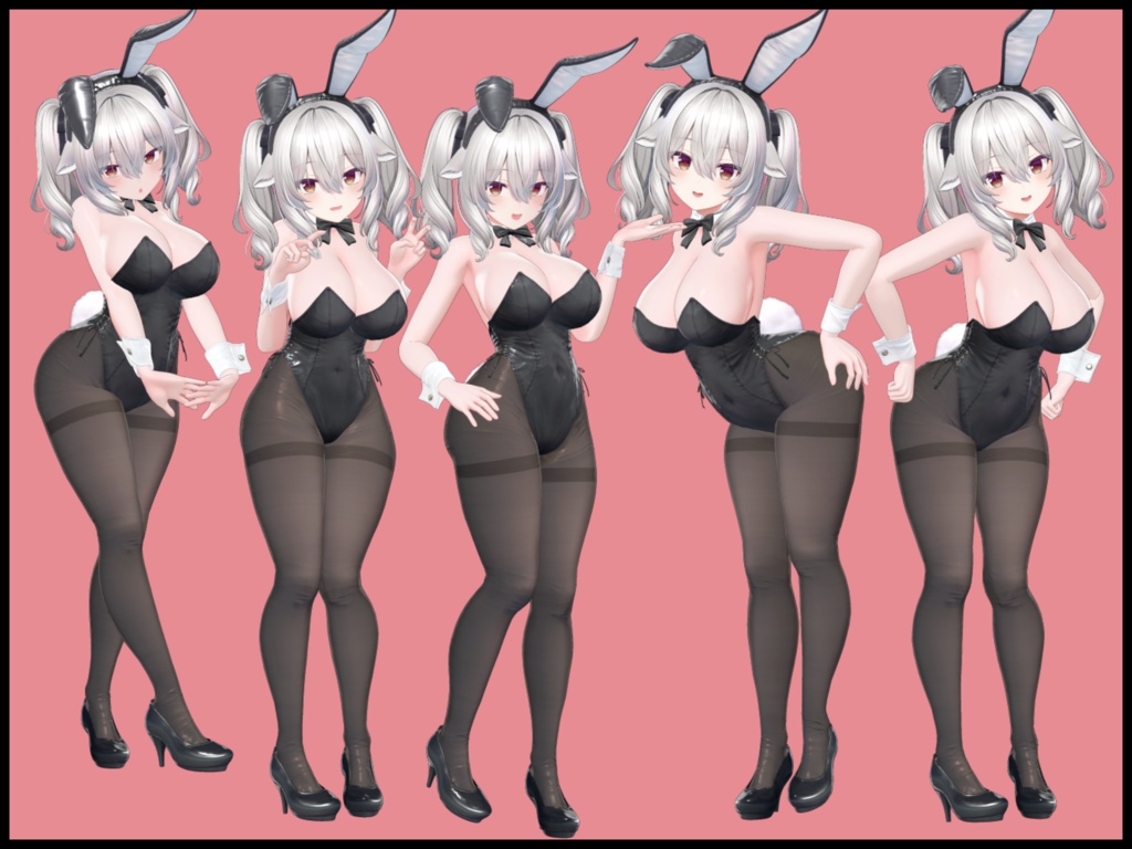 【50%OFF】自撮り用ポーズアニメーション90種~桃~