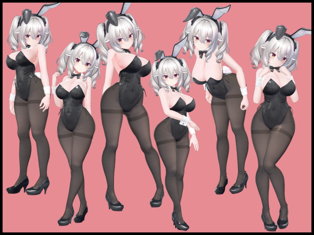 【50%OFF】自撮り用ポーズアニメーション90種~桃~