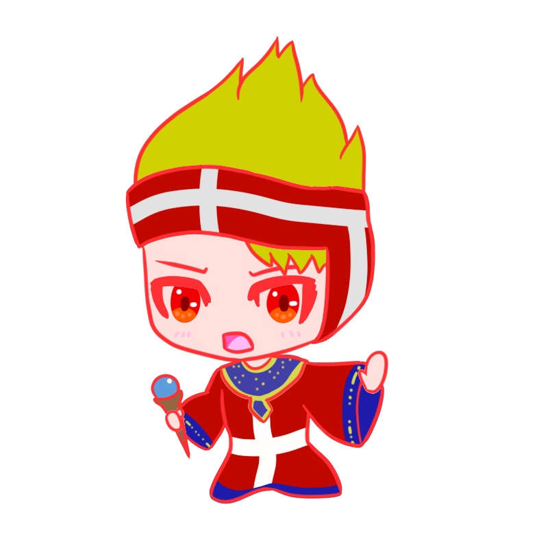 五つなるミニキャラアクリルキーホルダー