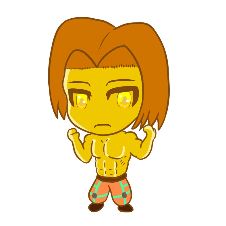 五つなるミニキャラアクリルキーホルダー