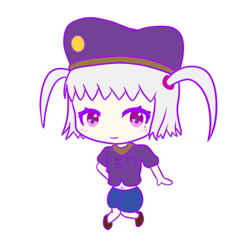 五つなるミニキャラアクリルキーホルダー