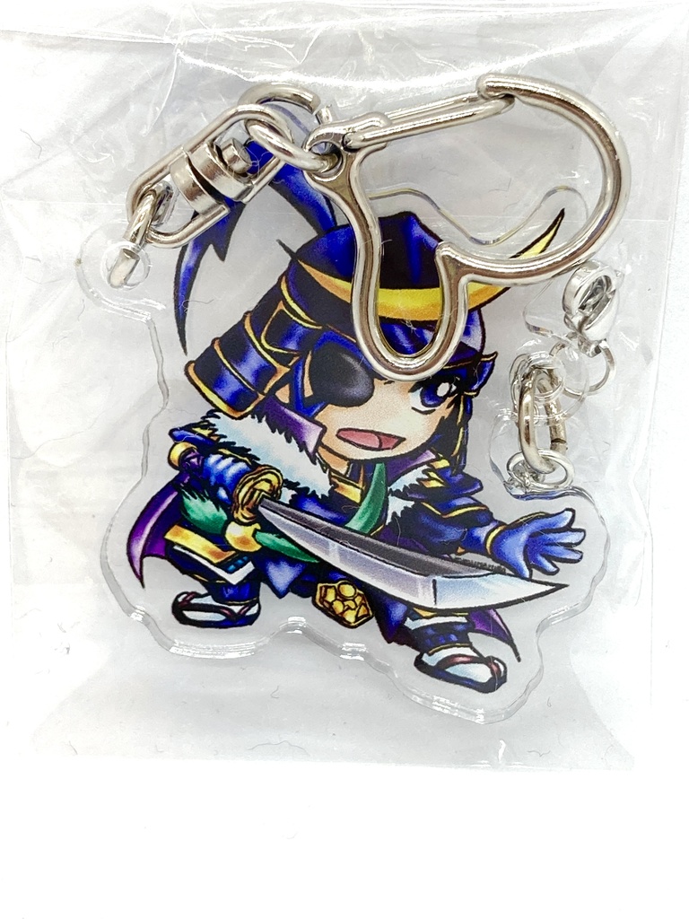 繋がる両面アクキー 政宗3