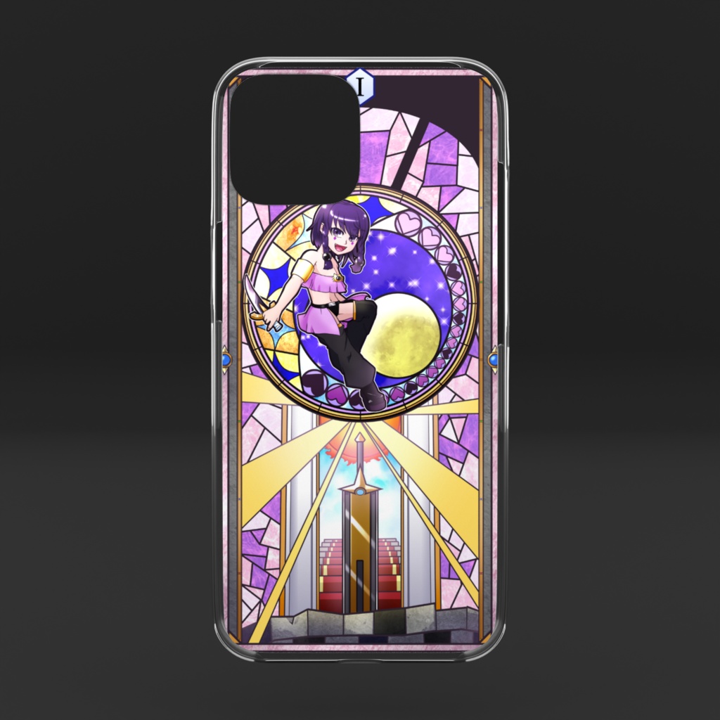 Jewel Memories. (ジュエルメモリーズ.) オニキス iPhoneケース(クリア)