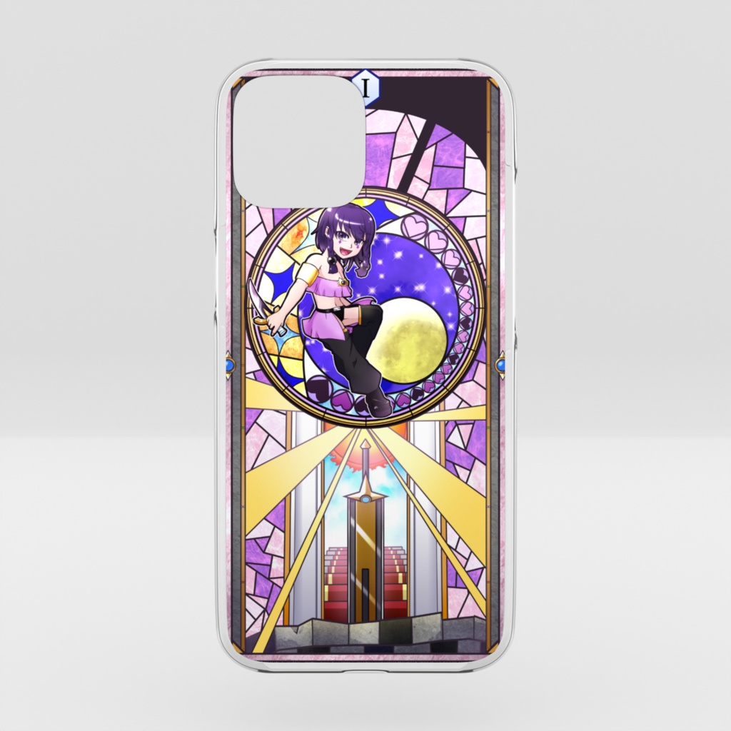 Jewel Memories. (ジュエルメモリーズ.) オニキス　iPhoneケース(クリア)