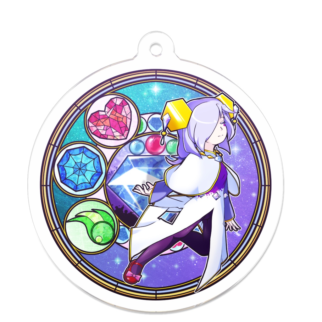 Jewel Memories. (ジュエルメモリーズ.) 　ダイヤモンド　アクリルキーホルダー