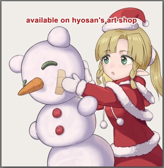 [Illustration] Christmas Snowman