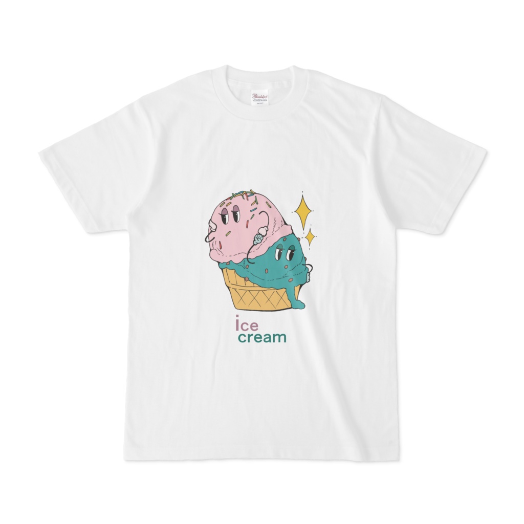 〈白〉かっこつけてるアイスT