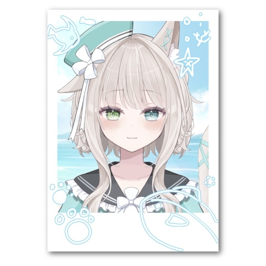 🐾デビュー記念チェキ風カード①🐾
