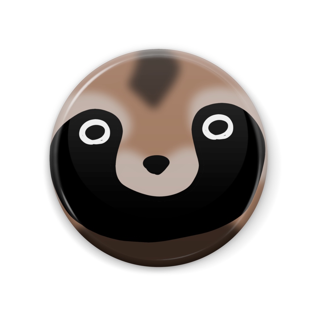 たぬKP-缶バッジ(57ｍｍ)