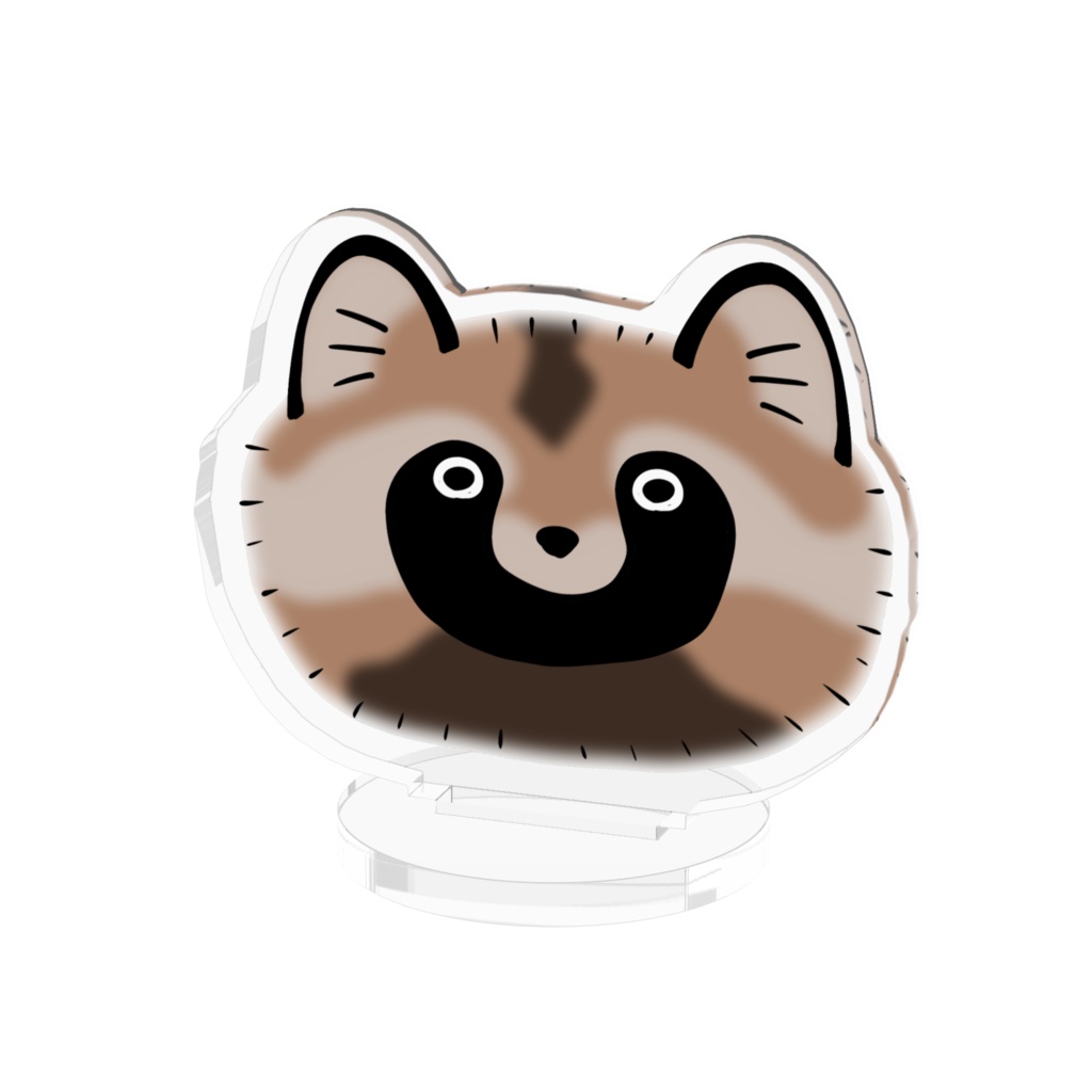 たぬKP-アクリルフィギュア(50×50ｍｍ)