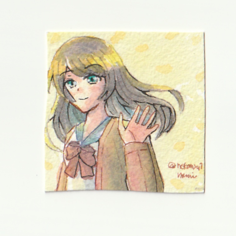 【ミニ原画】秋のヒトコマ