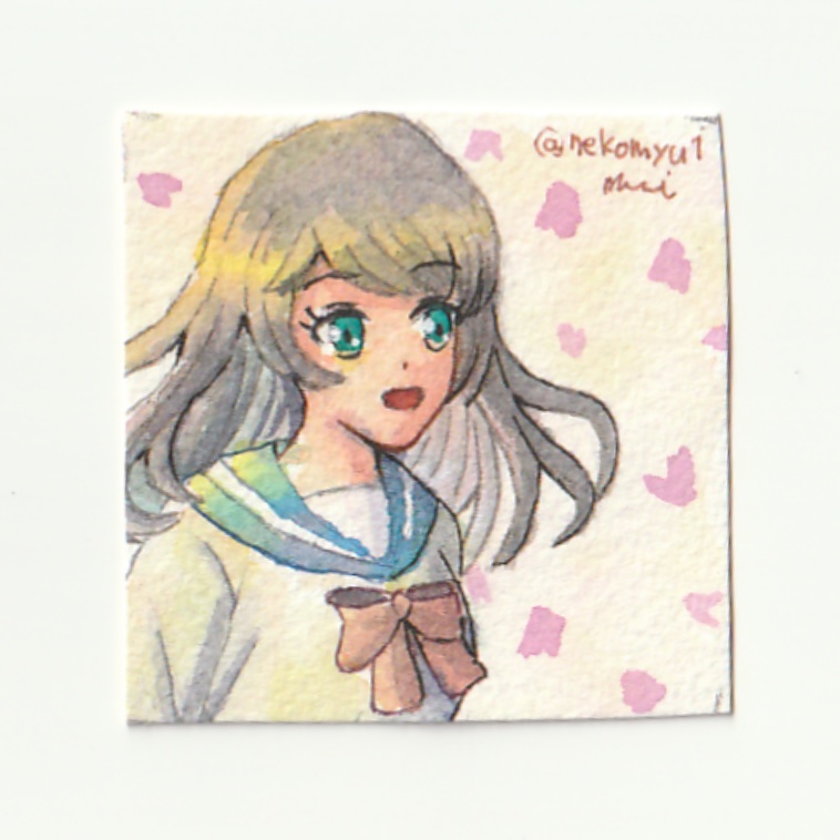 【ミニ原画】春の１コマ