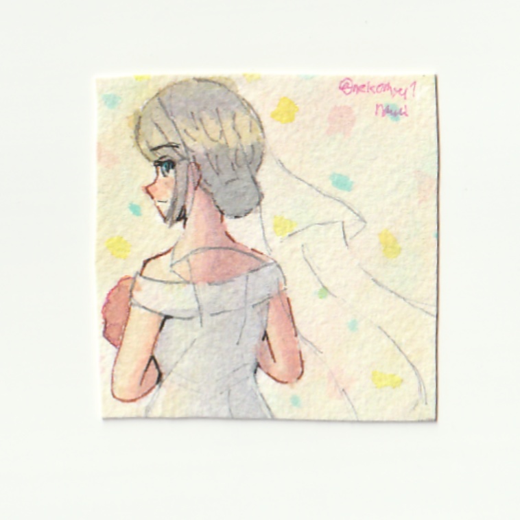 【ミニ原画】明日へ