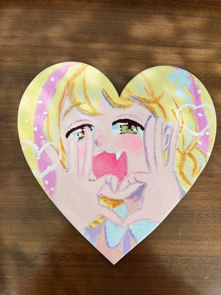 ことね　アクリル画