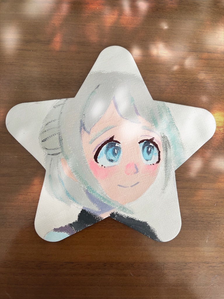リーリヤ　アクリル画