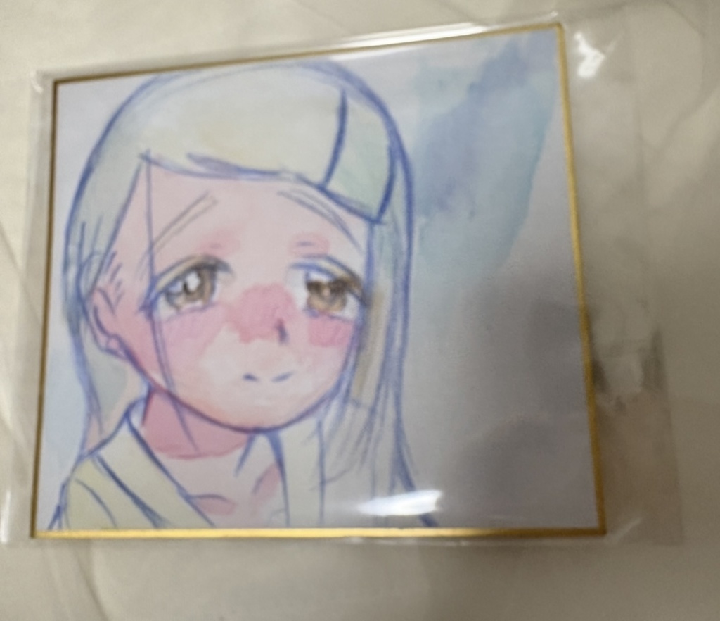 広　中色紙　水彩画