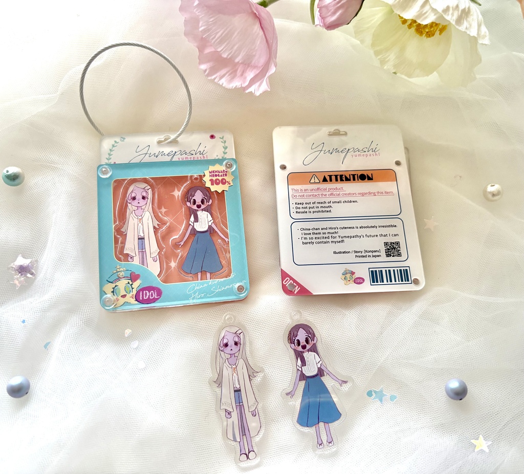 パッケージ風ゆめぱしーアクキー
