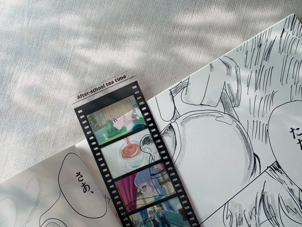 コマフィルム風しおり