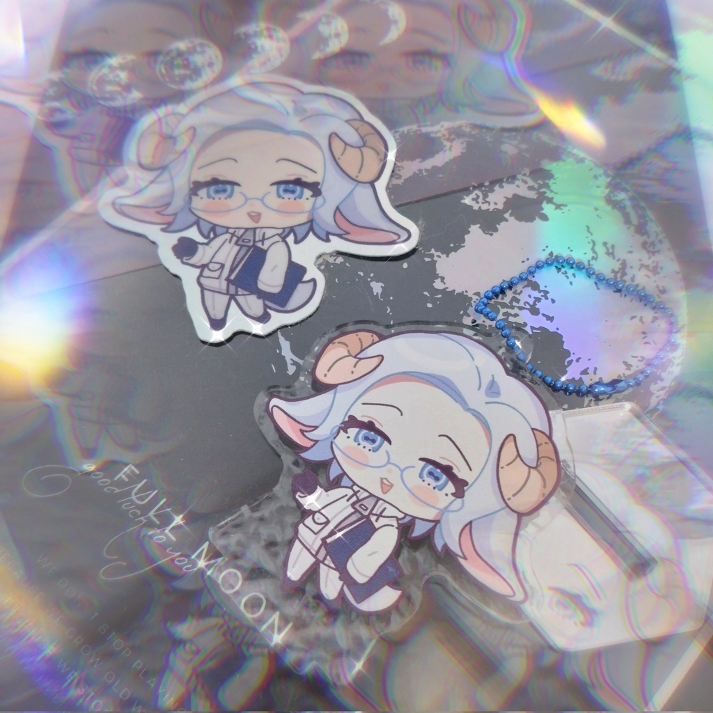 【非公式】ヤギAOTUKI(白/黒)