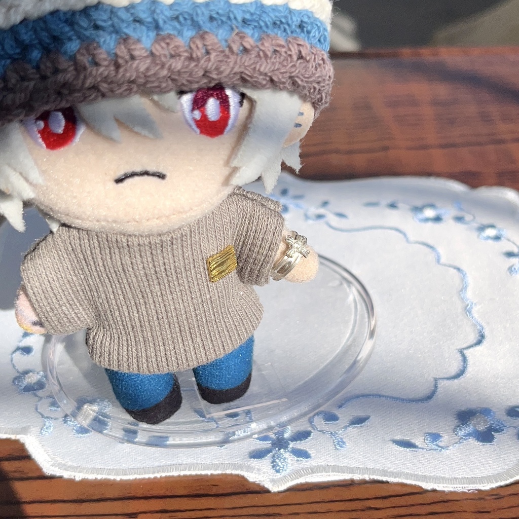 セミオーダー:10~12cmぬいのシルバーリング