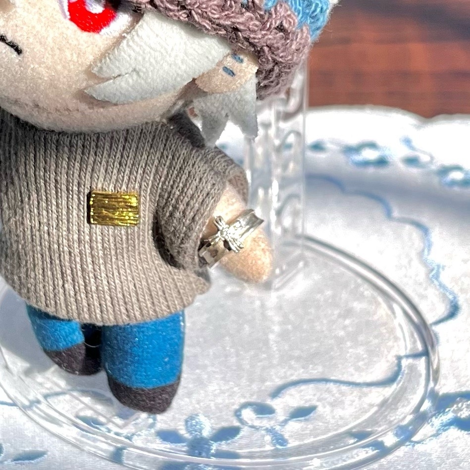 セミオーダー:10~12cmぬいのシルバーリング