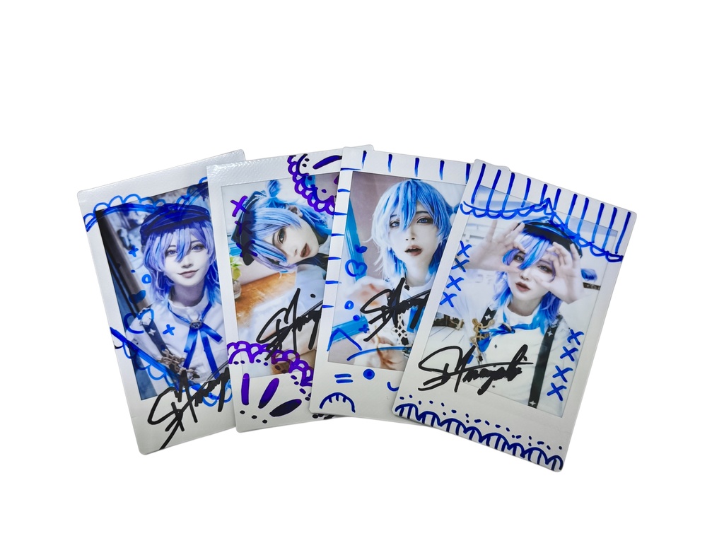 サイン入りランダムチェキ