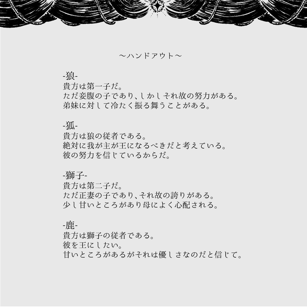 グランクレストRPG 『誰が為の剣』