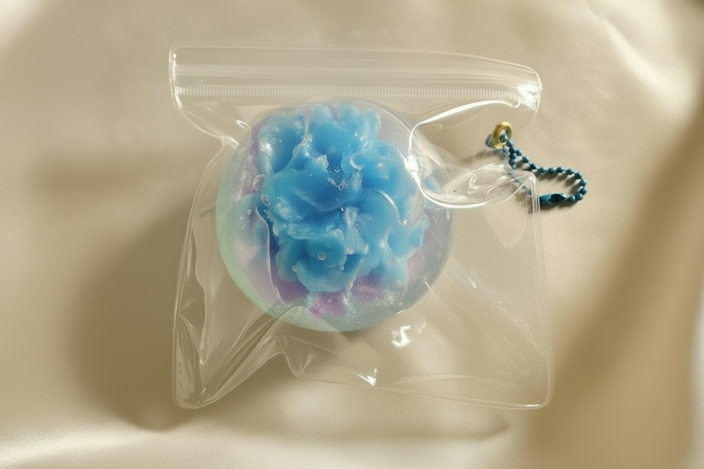 ストレスボール紫陽花