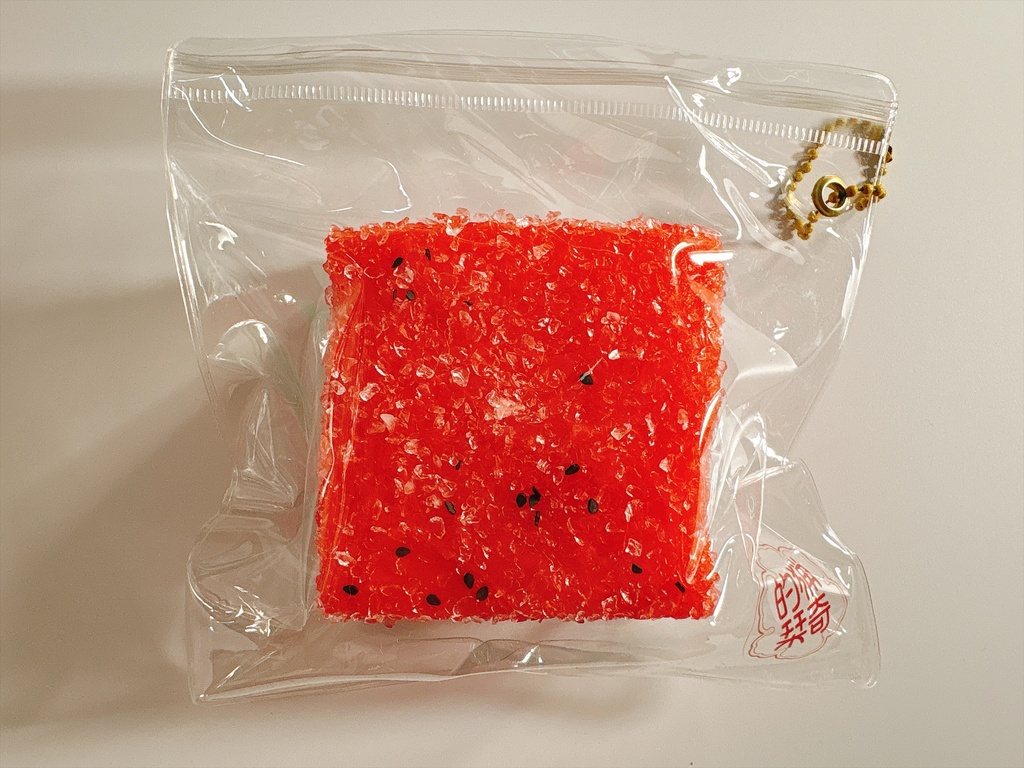 スクイーズ すいか特大 フェイクシュガー付き