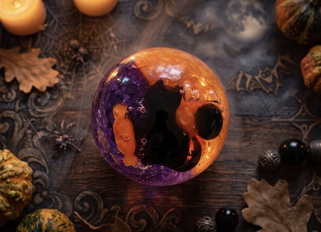 スラッシースクイーズ ハロウィン 黒猫 ストレスボール
