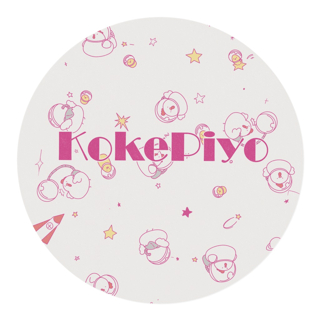 宇宙こけぴよマスキングテープ