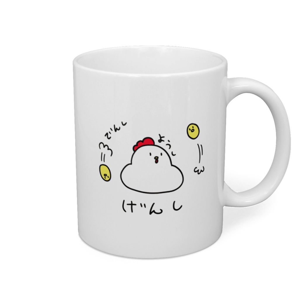 こけぴよ げんしマグカップ