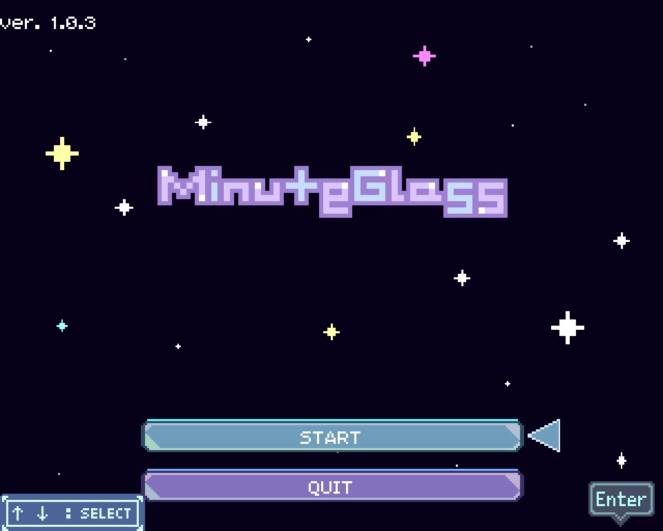 【フリーゲーム】MinuteGlass (DL版)