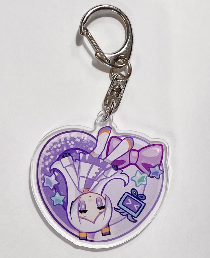 MinuteGlass リリアン アクリルキーホルダー(コーティング)