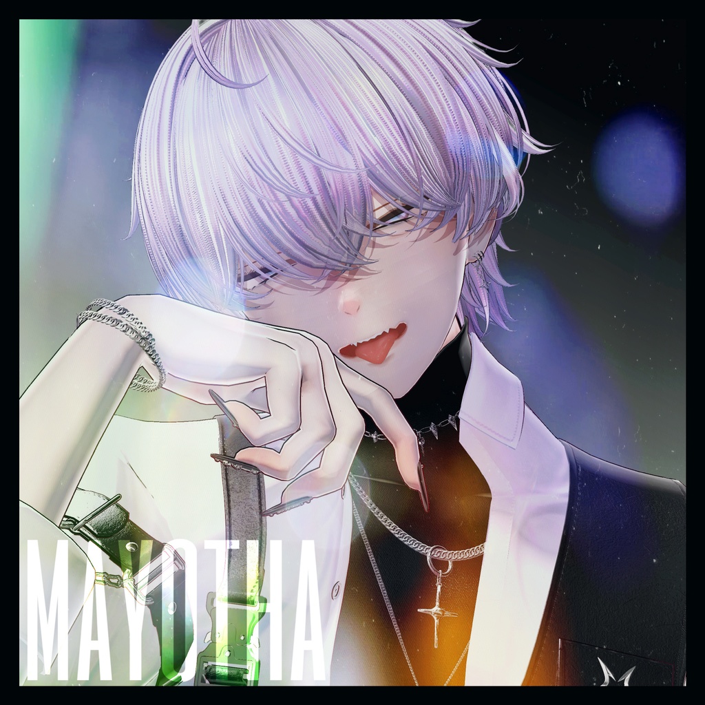 森羅くん用メイク Shinra men's make up