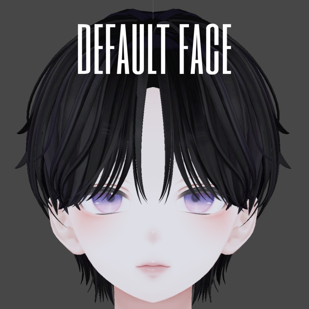 森羅くん用メイク Shinra men's make up