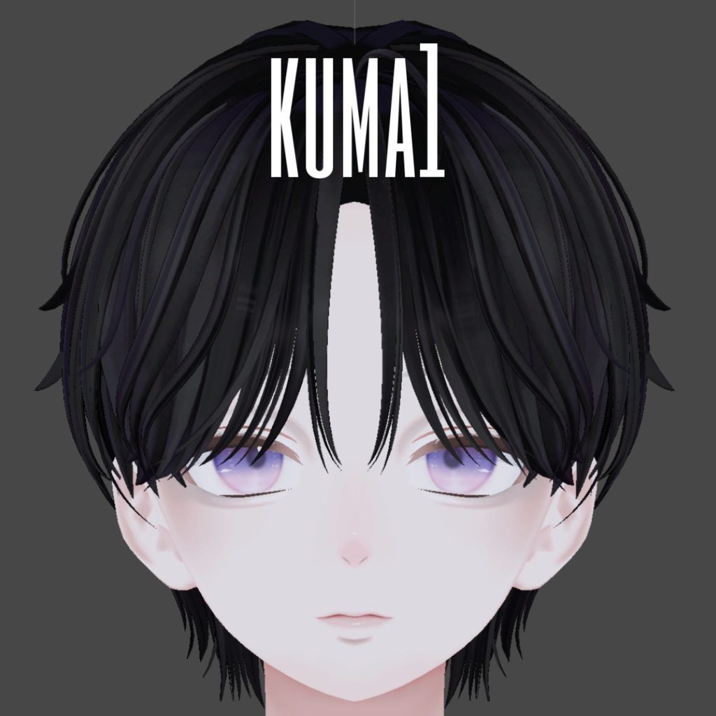 森羅くん用メイク Shinra men's make up